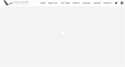 Desktop Screenshot of eaglerivergolfcourse.com